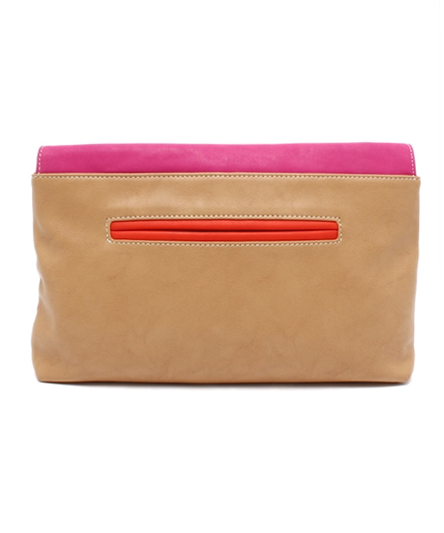 mystic（ミスティック）の「CASSELINI（クラッチバッグ・レディース・ローズ/イエロー/ピンク・ﾌﾘ-）」の4枚目の写真