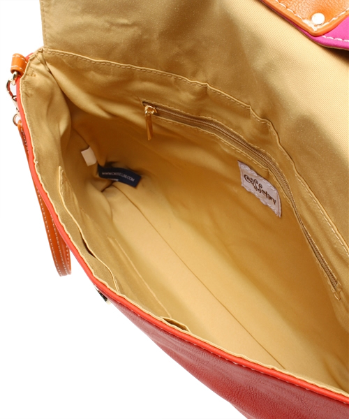 mystic（ミスティック）の「CASSELINI（クラッチバッグ・レディース・ローズ/イエロー/ピンク・ﾌﾘ-）」の10枚目の写真