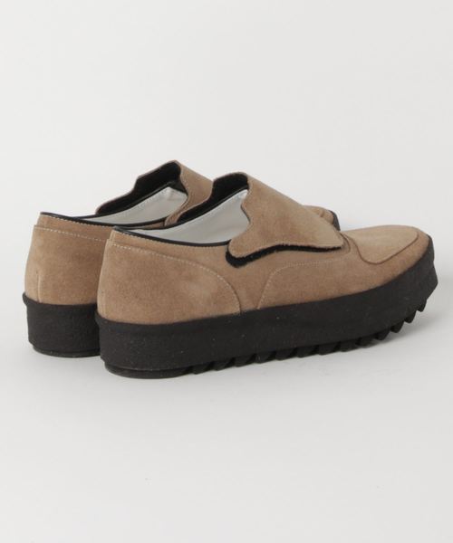 KIDS LOVE GAITE（キッズラブゲイト）の「【KIDS LOVE GAITE】マイクロペーサーシャークソール（ドレスシューズ・メンズ・ベージュ/ブラック・7h/8h）」の3枚目の写真