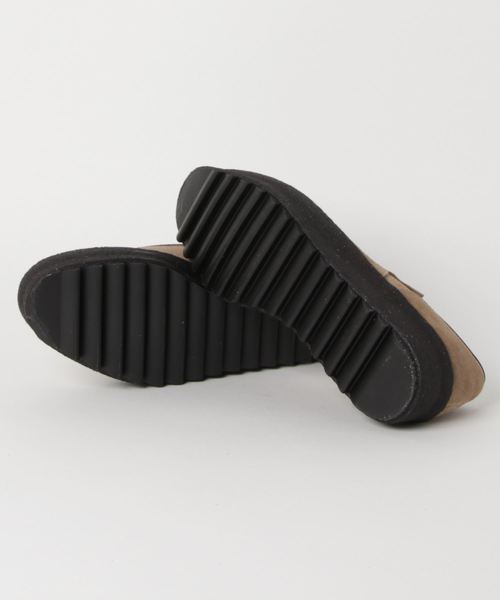 KIDS LOVE GAITE（キッズラブゲイト）の「【KIDS LOVE GAITE】マイクロペーサーシャークソール（ドレスシューズ・メンズ・ベージュ/ブラック・7h/8h）」の4枚目の写真