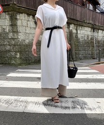 ロングスリットワンピース
