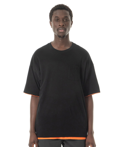 Sandinista(サンディニスタ)の「Easy Fit Reversible Solid Tee / イージーフィットリバーシブルTシャツ(Tシャツ/カットソー・メンズ・チャコールグレー/ブラック/ネイビー・SMALL/MEDIUM/LARGE)」の2枚目の写真