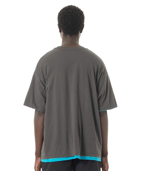 Sandinista(サンディニスタ)の「Easy Fit Reversible Solid Tee / イージーフィットリバーシブルTシャツ(Tシャツ/カットソー・メンズ・チャコールグレー/ブラック/ネイビー・SMALL/MEDIUM/LARGE)」の5枚目の写真