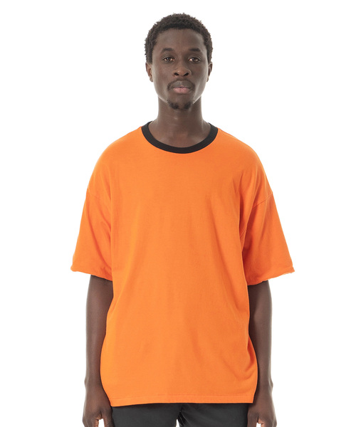 Sandinista(サンディニスタ)の「Easy Fit Reversible Solid Tee / イージーフィットリバーシブルTシャツ(Tシャツ/カットソー・メンズ・チャコールグレー/ブラック/ネイビー・SMALL/MEDIUM/LARGE)」の6枚目の写真
