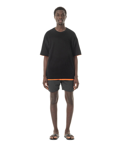 Sandinista(サンディニスタ)の「Easy Fit Reversible Solid Tee / イージーフィットリバーシブルTシャツ(Tシャツ/カットソー・メンズ・チャコールグレー/ブラック/ネイビー・SMALL/MEDIUM/LARGE)」の9枚目の写真