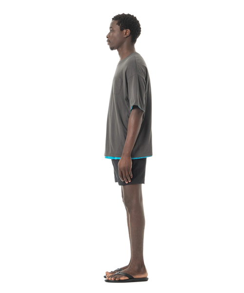 Sandinista(サンディニスタ)の「Easy Fit Reversible Solid Tee / イージーフィットリバーシブルTシャツ(Tシャツ/カットソー・メンズ・チャコールグレー/ブラック/ネイビー・SMALL/MEDIUM/LARGE)」の12枚目の写真