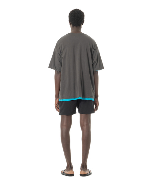 Sandinista(サンディニスタ)の「Easy Fit Reversible Solid Tee / イージーフィットリバーシブルTシャツ(Tシャツ/カットソー・メンズ・チャコールグレー/ブラック/ネイビー・SMALL/MEDIUM/LARGE)」の13枚目の写真