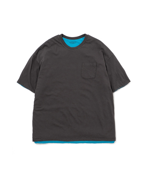Sandinista(サンディニスタ)の「Easy Fit Reversible Solid Tee / イージーフィットリバーシブルTシャツ(Tシャツ/カットソー・メンズ・チャコールグレー/ブラック/ネイビー・SMALL/MEDIUM/LARGE)」の19枚目の写真