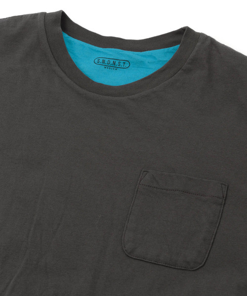 Sandinista(サンディニスタ)の「Easy Fit Reversible Solid Tee / イージーフィットリバーシブルTシャツ(Tシャツ/カットソー・メンズ・チャコールグレー/ブラック/ネイビー・SMALL/MEDIUM/LARGE)」の20枚目の写真