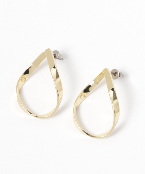 GLOBAL WORK（グローバルワーク）の「メタルラインピアスFW/843439（ピアス（両耳用）・レディース・ゴールド/その他/グレー系その他/ゴールド系その他/ライトグレー/ライトイエロー・FREE）」の3枚目の写真