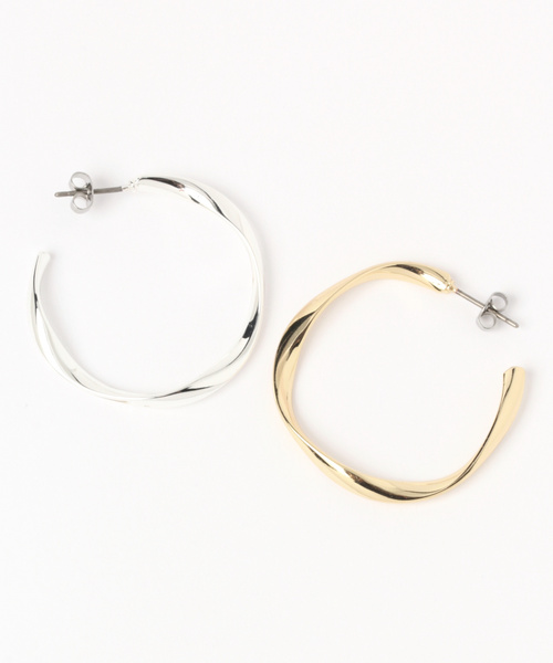 GLOBAL WORK（グローバルワーク）の「メタルラインピアスFW/843439（ピアス（両耳用）・レディース・ゴールド/その他/グレー系その他/ゴールド系その他/ライトグレー/ライトイエロー・FREE）」の7枚目の写真