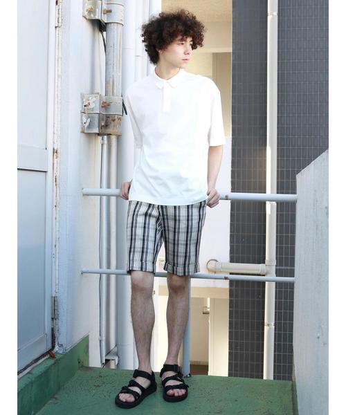 CRAFT STANDARD BOUTIQUE(クラフトスタンダードブティック)の「衿付BIGカットプルオーバー○(Tシャツ/カットソー・メンズ・オフホワイト/ブラック/カーキ/ブルー系その他2/グレー系その他4・L/LL/M)」の21枚目の写真