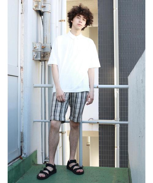 CRAFT STANDARD BOUTIQUE(クラフトスタンダードブティック)の「衿付BIGカットプルオーバー○(Tシャツ/カットソー・メンズ・オフホワイト/ブラック/カーキ/ブルー系その他2/グレー系その他4・L/LL/M)」の20枚目の写真