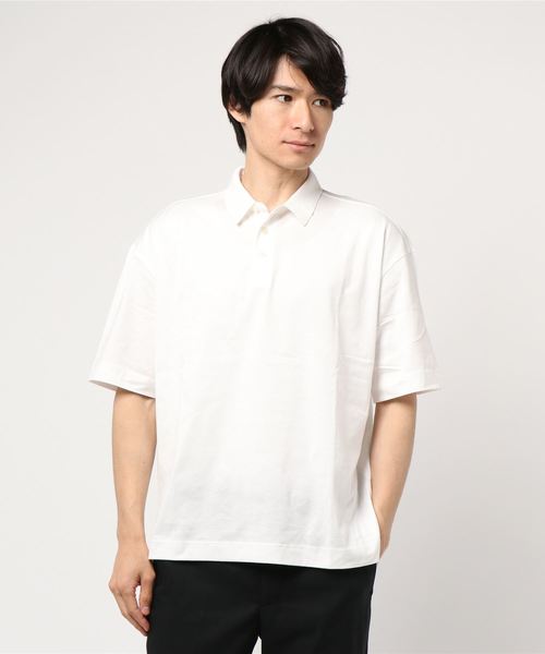 CRAFT STANDARD BOUTIQUE(クラフトスタンダードブティック)の「衿付BIGカットプルオーバー○(Tシャツ/カットソー・メンズ・オフホワイト/ブラック/カーキ/ブルー系その他2/グレー系その他4・L/LL/M)」の10枚目の写真