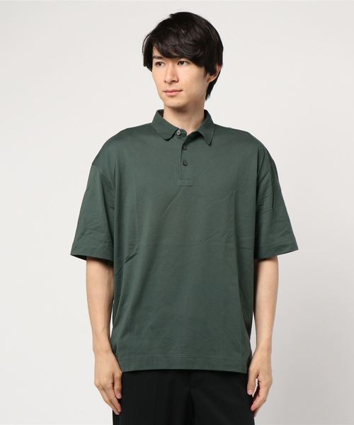 CRAFT STANDARD BOUTIQUE(クラフトスタンダードブティック)の「衿付BIGカットプルオーバー○(Tシャツ/カットソー・メンズ・オフホワイト/ブラック/カーキ/ブルー系その他2/グレー系その他4・L/LL/M)」の7枚目の写真
