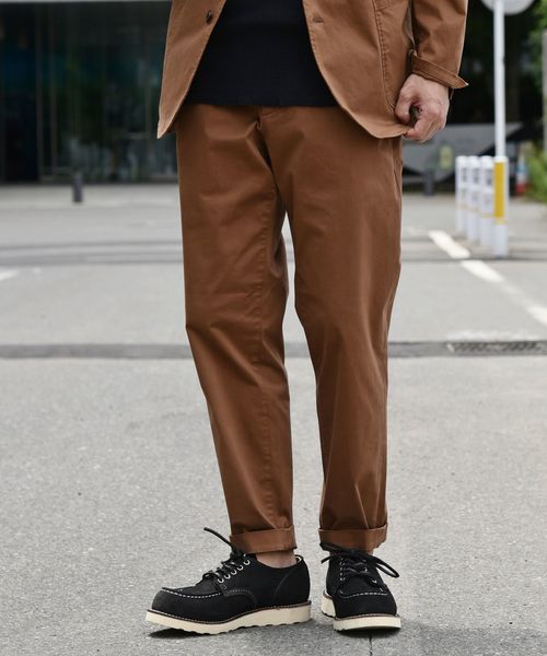 SHIPS(シップス)の「SC: コットン ピーチ起毛 ストレッチ セットアップ イージーパンツ(その他パンツ・メンズ・ブラウン/ネイビー/ブラック・SMALL/MEDIUM/LARGE/X-LARGE)」の3枚目の写真