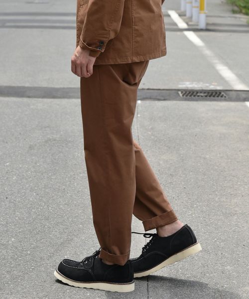 SHIPS(シップス)の「SC: コットン ピーチ起毛 ストレッチ セットアップ イージーパンツ(その他パンツ・メンズ・ブラウン/ネイビー/ブラック・SMALL/MEDIUM/LARGE/X-LARGE)」の8枚目の写真