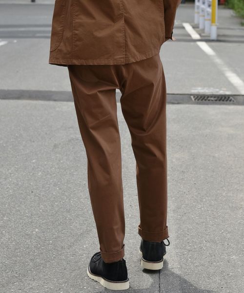 SHIPS(シップス)の「SC: コットン ピーチ起毛 ストレッチ セットアップ イージーパンツ(その他パンツ・メンズ・ブラウン/ネイビー/ブラック・SMALL/MEDIUM/LARGE/X-LARGE)」の9枚目の写真