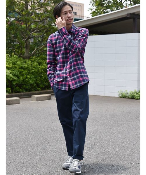 SHIPS(シップス)の「SC: コットン ピーチ起毛 ストレッチ セットアップ イージーパンツ(その他パンツ・メンズ・ブラウン/ネイビー/ブラック・SMALL/MEDIUM/LARGE/X-LARGE)」の15枚目の写真