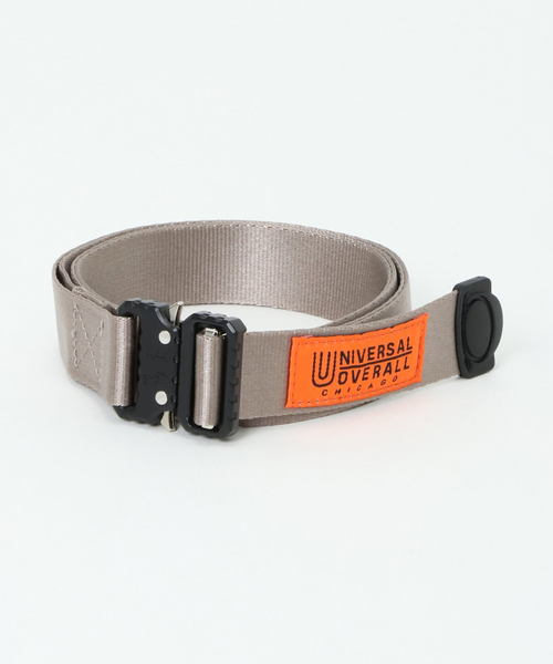 UNIVERSAL OVERALL（ユニバーサルオーバーオール）の「UNIVERSAL OVERALL ユニバーサルオーバーオール ワンタッチバックルベルト（ベルト・メンズ・ブラック/ネイビー/ブラウン/グレー/オリーブ・FREE）」の3枚目の写真