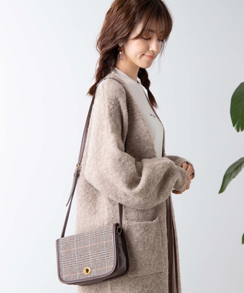 WEGO（ウィゴー）の「WEGO/レトロショルダーバッグ（ショルダーバッグ・レディース・ブラック/その他1/その他2・FREE）」の10枚目の写真