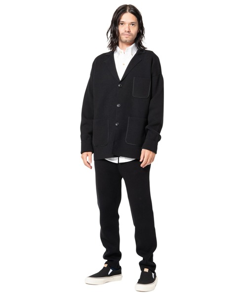 glam リラックスニットテーラードジャケット glamb（グラム）の「Relax knit tailored JKT / リラックス