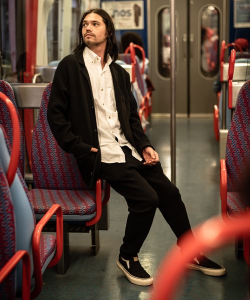 glam リラックスニットテーラードジャケット glamb（グラム）の「Relax knit tailored JKT / リラックス