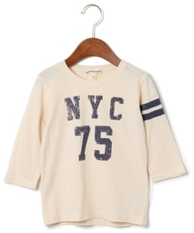 green label relaxing | 【KIDS】コットン ナンバリングTシャツ 7分袖 ◆(Tシャツ/カットソー)