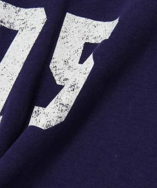 green label relaxing（グリーンレーベルリラクシング）の「【KIDS】コットン ナンバリングTシャツ 7分袖 ◆（Tシャツ/カットソー・キッズ・ネイビー/オフホワイト・L/125/95/M/115/135/S/105）」の9枚目の写真