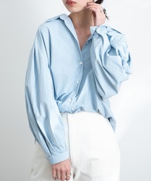 Aunt Marie's | AUNT MARIE’S　ベーシックオーバー無地シャツ(シャツ/ブラウス)