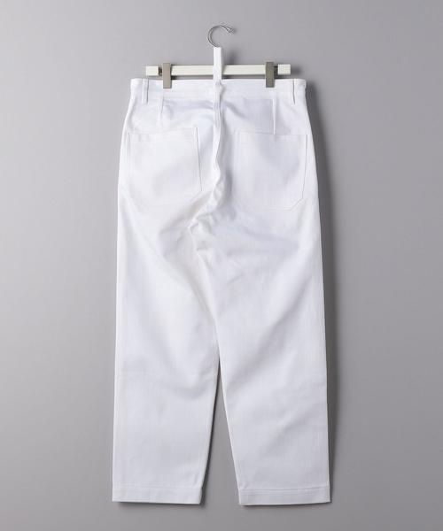 STUDIO NICHOLSON（スタジオニコルソン）の「＜STUDIO NICHOLSON（スタジオ ニコルソン）＞ BILL デニム パンツ（デニムパンツ・メンズ・ホワイト・SMALL/MEDIUM）」の2枚目の写真