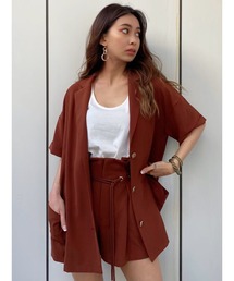 EGOIST | BIGポケット半袖シャツ(セットアップ)(シャツ/ブラウス)