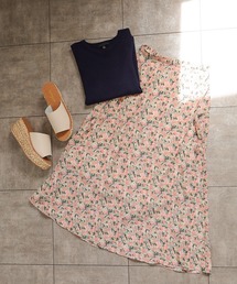 SESTO | 花柄フレアスカート(スカート)