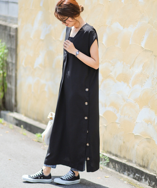 セール ボタンスリットワンピース ワンピース Sugar Bisket シュガービスケット のファッション通販 Zozotown