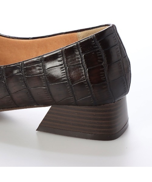 EVOL（イーボル）の「【EVOL】スクエアパンプスIP9397（パンプス・レディース・ブラック/ブラック系その他/ブラウン系その他・22.0cm/22.5cm/23.0cm/23.5cm/24.0cm/24.5cm）」の18枚目の写真