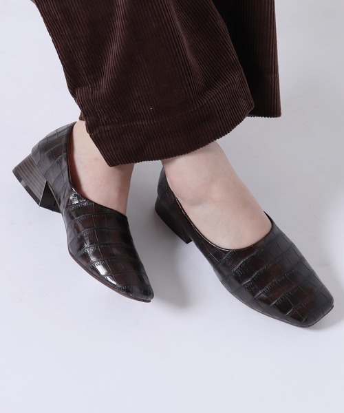 EVOL（イーボル）の「【EVOL】スクエアパンプスIP9397（パンプス・レディース・ブラック/ブラック系その他/ブラウン系その他・22.0cm/22.5cm/23.0cm/23.5cm/24.0cm/24.5cm）」の22枚目の写真