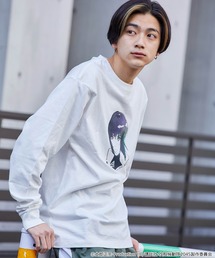攻殻機動隊 別注 プリントL/S オーバーサイズカットソー