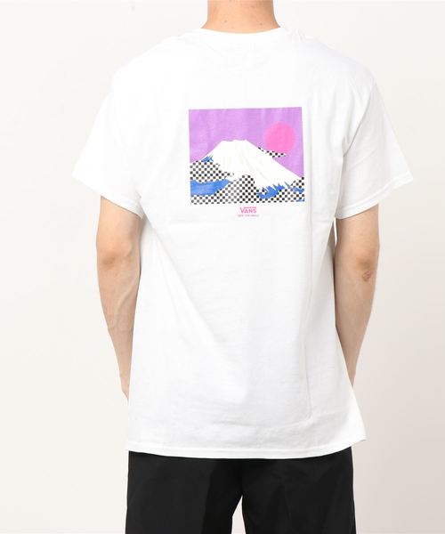 国内配送 VANS MT FUJI SS TEE WHITE VANS】 ヴァンズ M JAPAN Mt.FUJI TEE ショートスリーブ