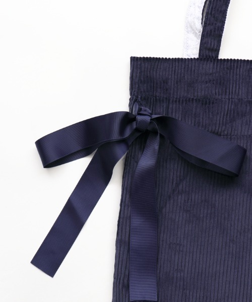 axes femme POETIQUE(アクシーズファムポエティック)の「刺繍ロゴトートバッグ(トートバッグ・レディース・ネイビー/ワイン・MEDIUM)」の11枚目の写真
