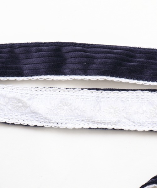 axes femme POETIQUE(アクシーズファムポエティック)の「刺繍ロゴトートバッグ(トートバッグ・レディース・ネイビー/ワイン・MEDIUM)」の17枚目の写真