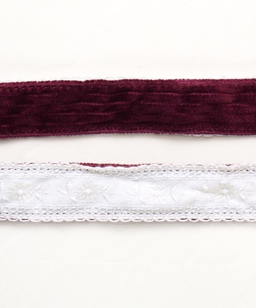 axes femme POETIQUE(アクシーズファムポエティック)の「刺繍ロゴトートバッグ(トートバッグ・レディース・ネイビー/ワイン・MEDIUM)」の18枚目の写真