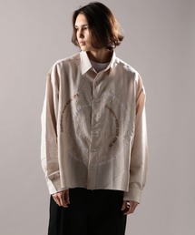 DANKE SCHON | DankeSchon/ダンケシェーン/レタリングサークル刺繍チェーンシャツ/Circle Chain Shirts(シャツ/ブラウス)