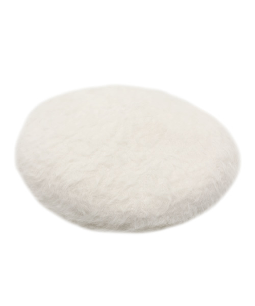 WEGO（ウィゴー）の「WEGO/アンゴラ風ベレー帽（ハンチング/ベレー帽・レディース・ホワイト/ブラック・FREE）」の2枚目の写真