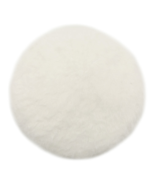 WEGO（ウィゴー）の「WEGO/アンゴラ風ベレー帽（ハンチング/ベレー帽・レディース・ホワイト/ブラック・FREE）」の4枚目の写真