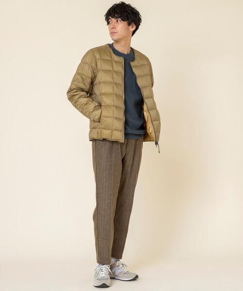 coen（コーエン）の「ポリエステルヘリンボンイージーパンツ（その他パンツ・メンズ・ブラウン/ダークグレー・X-LARGE/LARGE/MEDIUM/SMALL）」の7枚目の写真