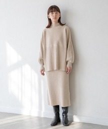 LOWRYS FARM | ７Ｇワイドリブセットアップ　924719(ワンピース)