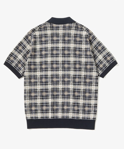 FRED PERRY（フレッドペリー）の「Paper Knitted Tartan Polo