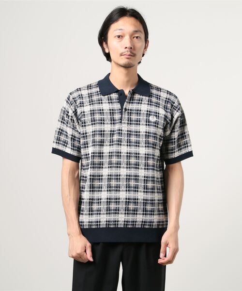 fred perry Paper Knitted Shirt ポロシャツ fred perry Paper Knitted Shirt ポロシャツ FRED PERRY