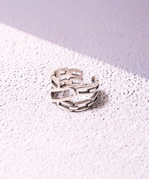 BAYBLO（ベイブロ）の「(EL)【ユニセックス】シルバー925 デザイン リング（リング・メンズ・シルバー系その他/その他7/その他8/その他10/その他11/シルバー系その他2/シルバー系その他3/シルバー系その他4/シルバー系その他6/シルバー系その他7/その他5/その他12/その他13/その他6/その他14/その他9/シルバー系その他5/その他2/その他1/シルバー/その他3/その他4・ONE SIZE）」の18枚目の写真