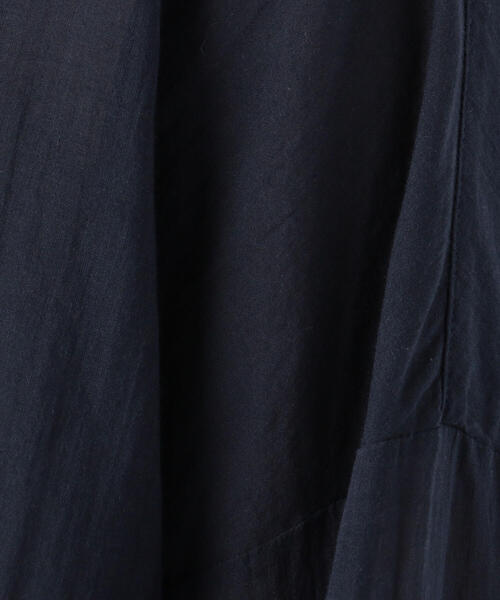 GALERIE VIE◆インドコットンボザムシャツ/36/コットン/NVY/23-01-12-01331 GALERIE VIE（ギャルリー ヴィー）の「インドコットン